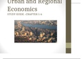 Urban and Regional Economics Study Notes -Chapter I, II,III,IV,V & VI- 2021