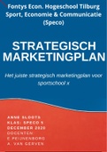 Voorbeeld scriptie SPECO strategisch marketingplan sportschool geslaagd dec 2020 &lpar;7&period;2&rpar;
