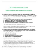 ATI Fundamentals Exam 2021&period;docx