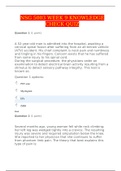 NSG 5003 WEEK 9 KNOWLEDGE CHECK  QUIZ&lpar; verified by gold expert&rpar;