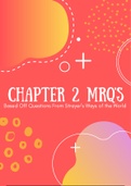 All the MRQ's from Chapter 2 in Strayer's World History textbook - Ways of the World