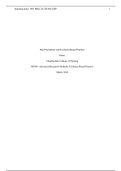 Hip Precautions and Evidence-Based Practice &sol; NR505 Week 7 Paper &sol; NR505&colon; Advanced Research Methods&colon; Evidence-Based Practice &lpar;Answered&rpar; spring 2020&period;