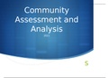 NRS 427VN Topic 4 CLC Community Assessment and Analysis (State of Arizona)
