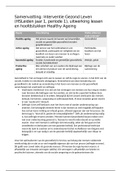 Samenvatting Healthy ageing&comma; ISBN&colon; 9789046906170  Interventie Gezond Leven