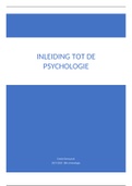 Samenvatting Psychologie Alles (slides hoorcolleges handboek)