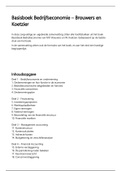 Complete samenvatting van Basisboek Bedrijfseconomie&comma; - 12e druk - Koetzier en Brouwers&comma; Verslaglegging  Financial Accounting
