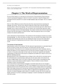 Article summary: The Work of Representation (Chapter 1) - Hall, S. (1997)