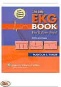 The Only EKG Book Yo'ull Ever-Need 5th Edition By Mik