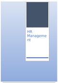 HR-Management uitgebreide samenvatting &lpar;boek 'HR-instrumenten'&rpar;