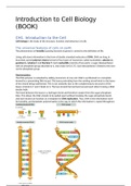 Introduction cell biology 