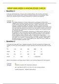 NRNP 6566 WEEK 6 KNOWLEDGE CHECK &lpar;ALREADY GRADED A&rpar;