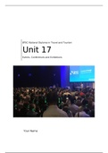 Unit 17- Events, Conferences and Exhibitions 