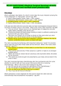 NCLEX QUESTIONS &lpar;Medical Surgical Nursing&rpar; already passed and verified exam practice docs