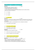 FIN 430 Exam 3 questions and Answers Graded A&plus;