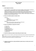 NR511 Consolidated Midterm and Final Exam study Guide