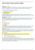 NR 511 Week 7 Quiz &lpar;Collection 2020&rpar;