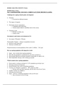 Lecture notes Graying Society (HS2028) 