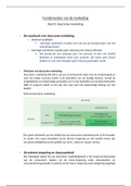 Samenvatting Principes van marketing, ISBN: 9789043034098  Fundamenten Van De Marketing deel 2: duurzame marketing