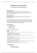 Samenvatting Principes van marketing, ISBN: 9789043034098  Fundamenten Van De Marketing deel 5: business-to-businessmarketing