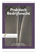 Samenvatting Praktisch bedrijfsrecht,  J.W.J Fiers, 4e druk. , ISBN:   Bedrijfsrecht (MRVP73BLW)