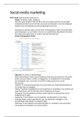 Samenvatting Social Media Marketing