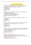 Professional Nursing  2 Exam 2 week 7 study guide 100% questions and answers