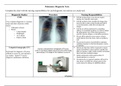 Pulmonary Diagnostic TePulmonary Diagnostic Tests Chart( latest 2022/2023) complete solutionsts Chart