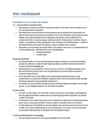 Samenvatting van het boek&colon; het mediaboek&comma; hoe kom je in de media&quest;