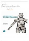 Test Bank&colon; Lifespan Development&comma; Canadian  7th Edition 2024 By Denise Boyd  COMPLETE SOLUTION