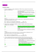 c4 CNURSING 295 - Questions & Answers (100% Correct)