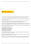 RNSG 2208 OB Questions 2 Answers- Lamar University