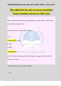 DISA HBSS ESS 301 &lpar;ePO 5&period;10&rpar; Exam 35q &lpar;8&sol;2024&rpar; Practice Questions and Answers &lpar;100&percnt; Pass&rpar;