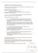 Samenvatting Basisboek Facility Management H1-6 (3e druk) 