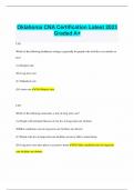 Oklahoma CNA Certification Latest 2023 Graded A&plus;