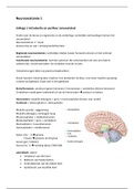 Alle colleges van Neuro anatomie 1