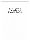 PVL3702  EXAM PACK  2021