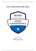 Samenvatting Azure Fundamentals  (AZ-900)