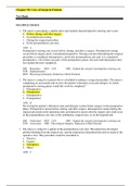 NUR1021 1211c > Chapter 50: Care of Surgical Patients Test Bank (answered) Latest 2020.