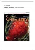 TEST BANK- Organic Chemistry 6th Edition &lpar;By Janice Smith&comma;2019&rpar; 1-29 Chapters&vert;&vert; All Chapters 