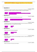 NURS 6501N Midterm Exam GRADED A&plus;