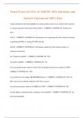 Postal Exam 421 SSA ACADEMY 2021 Questions and  Answers Guaranteed 100&percnt; Pass
