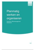 Moduleopdracht Planmatig werken en organiseren jaar 2 Executive Officemanagement Schoevers