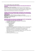 Samenvatting Kennistoets 4.1  Verpleegkundige zorg (VZ) + Onderzoek en Innovatie (O&I) + Technologie (T) + Professionalisering (PF)