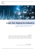 Essay over Lean Six Sigma & Industry 4.0