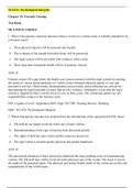 NCLEX&colon; Psychological Integrity Chapter 24&colon;