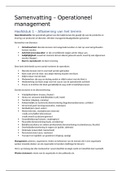 Operationeel Management samenvatting boek