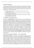 Summary El Teatro Ilustrado - Ignacio Luzan, Leandro Fernandes de Moratín y comparación con Lope de Vega