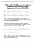 WGU - C846 Problem set study Exam Questions and Correct Answers Guaranteed Success 2024&sol;2025