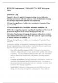 EML1501 Assignment 3 &lpar;COMPLETE ANSWERS&rpar; 2024 &lpar;651371&rpar;- DUE 16 August 2024 &semi; 100 TRUSTED workings&comma; explanations and solutions complete