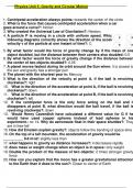 Straighterline Introduction to Physics &lpar;lab&rpar; PHY250L Lab 2 Kinematics COMPLETE Worksheet &lpar;New Version August 2024&rpar; Scored 100